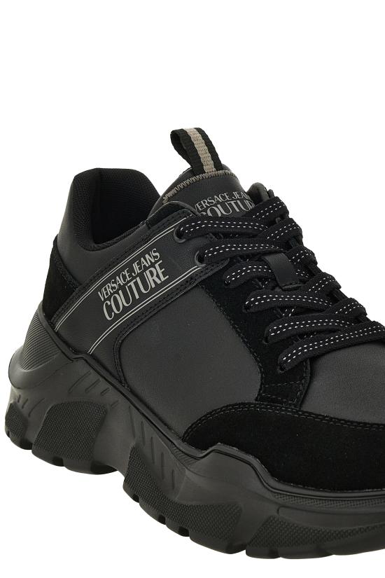 25FW 베르사체 스니커즈 79YA3SC2 ZPB30899 Black - VERSACE