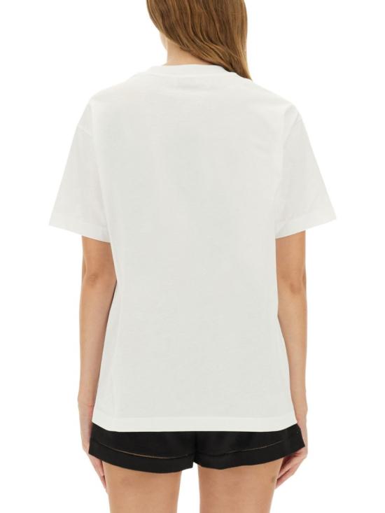 25FW 모스키노 탑 07135441 1001 White - MOSCHINO