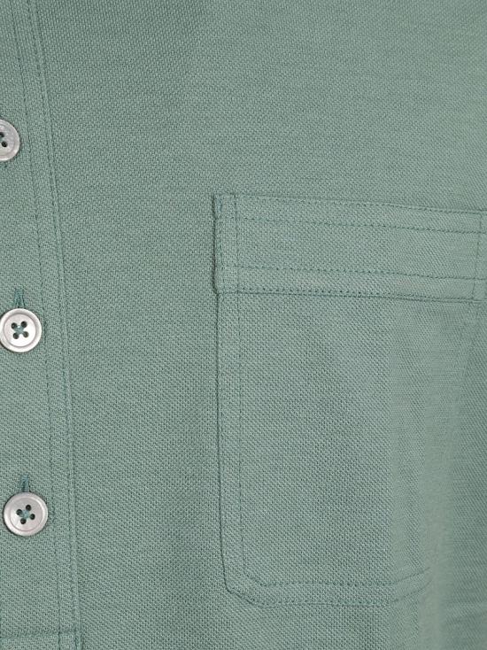  톰포드 폴로 티셔츠 JPS004JMC003S23FG121 Green - TOMFORD