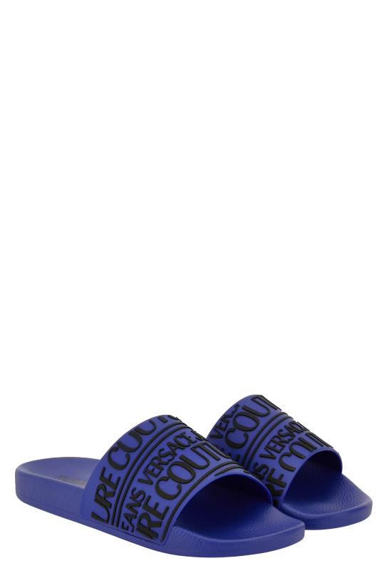 25FW 베르사체 뮬/슬리퍼 79YA3SQ1 71352289 Blue