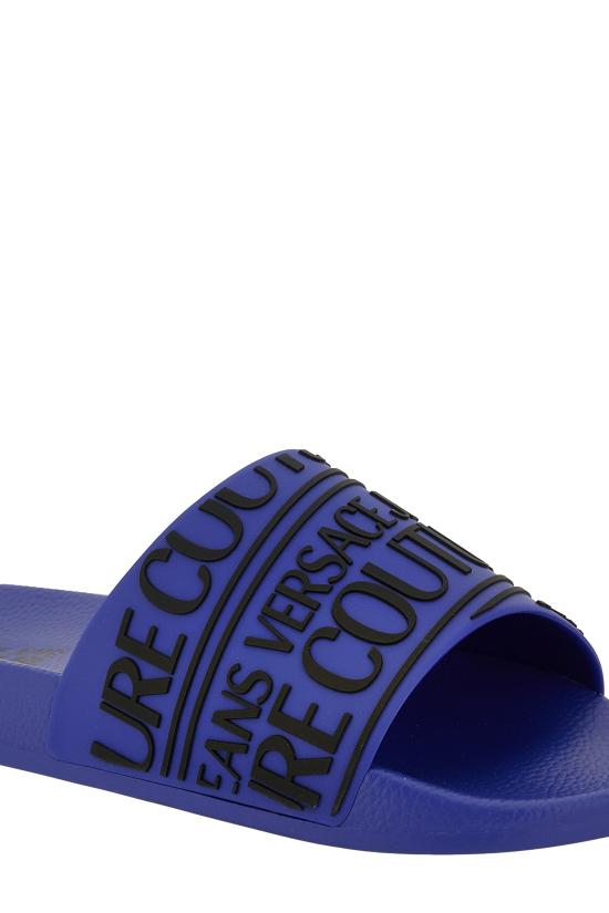 25FW 베르사체 뮬/슬리퍼 79YA3SQ1 71352289 Blue - VERSACE