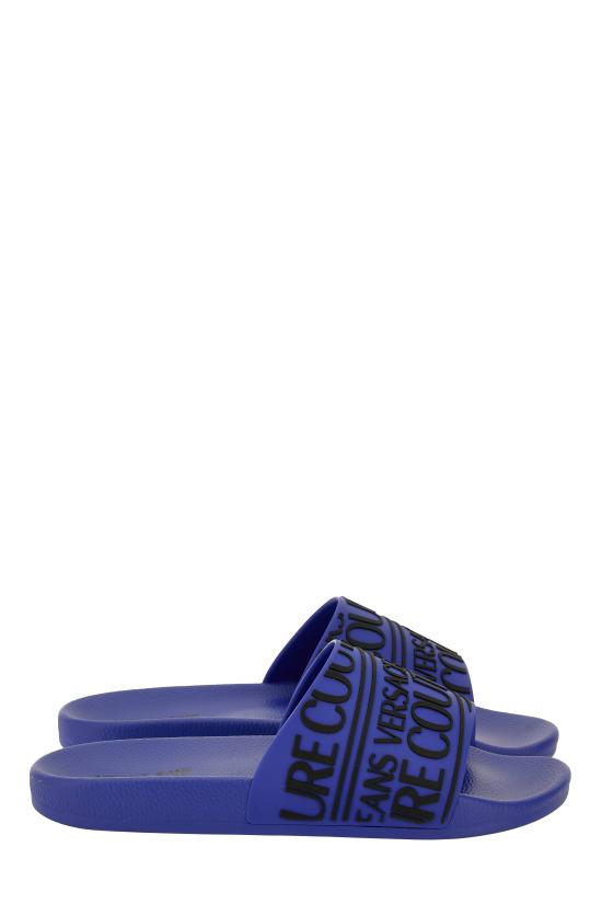 25FW 베르사체 뮬/슬리퍼 79YA3SQ1 71352289 Blue - VERSACE