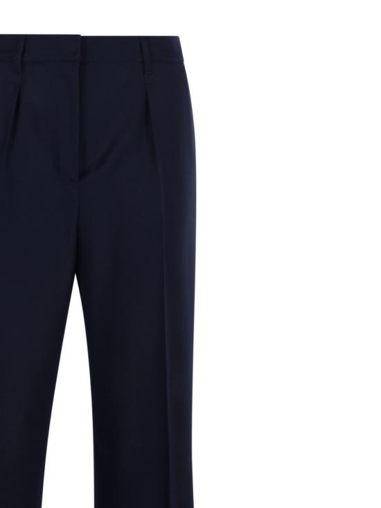 25FW 막스마라 스트레이트 팬츠 2521136032600 002 BLU MARINO - MAX MARA