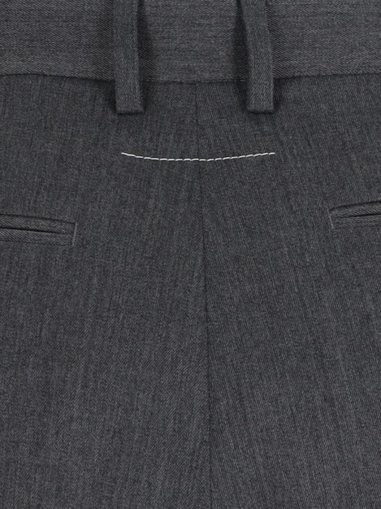 25FW MM6 메종마르지엘라 스트레이트 팬츠 S52KA0538 S47848860M Grey - MM6 MAISON MARGIELA