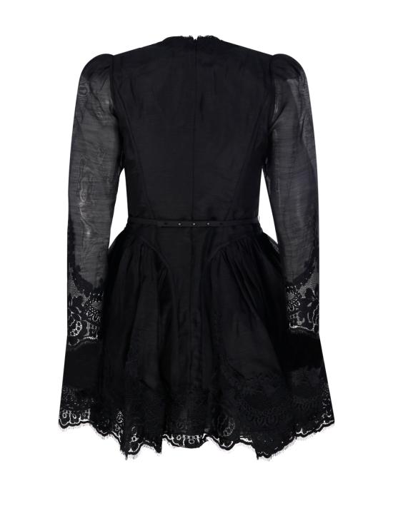 25FW 짐머만 숏 원피스 5241DF251 BLACK - ZIMMERMANN