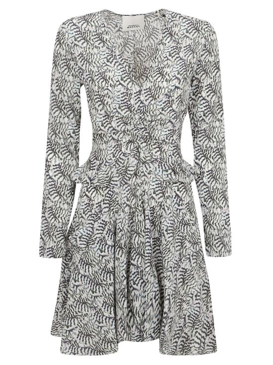  이자벨마랑 원피스 24PRO0247FBB1J04I23EC Grey