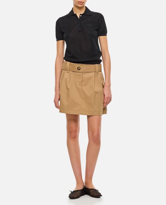 25SS 몽클레어 자수 로고 코튼 반소매 폴로 셔츠 9A00004M6440999 Black - MONCLER