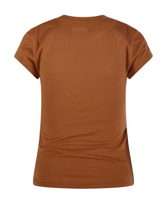 25FW 이자벨마랑에뚜왈 반팔 티셔츠 25ATS0275FA A1N41I 50CA CARAMEL - ISABEL MARANT ETOILE