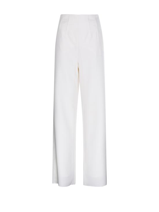 25FW 막스마라 피아노포르테 스트레이트 팬츠 2521136034600 001 BIANCO