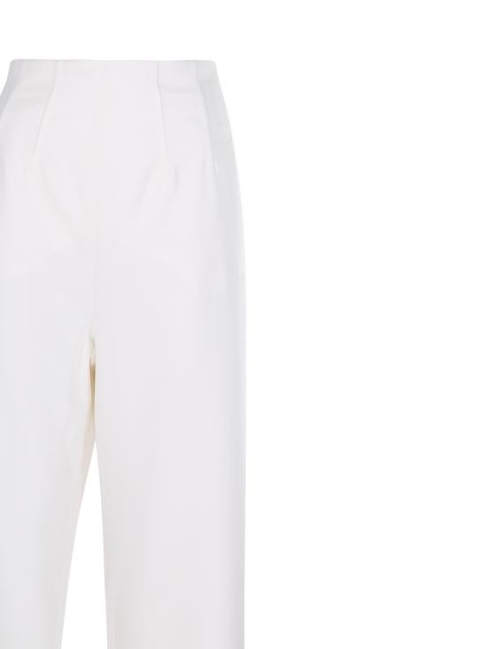 25FW 막스마라 피아노포르테 스트레이트 팬츠 2521136034600 001 BIANCO - MAXMARA PIANOFORTE