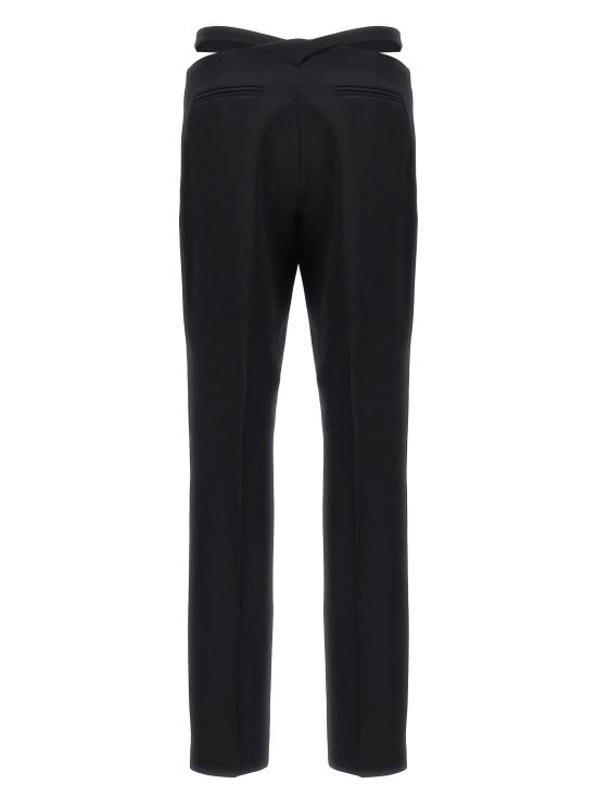  디 아티코 스트레이트 팬츠 241WCP167W046100 Black - THE ATTICO