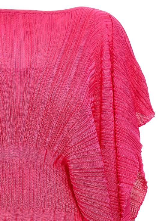  안토니오발렌티 미디 스커트 5229MAV23S65250 Fuchsia - ANTONINO VALENTI