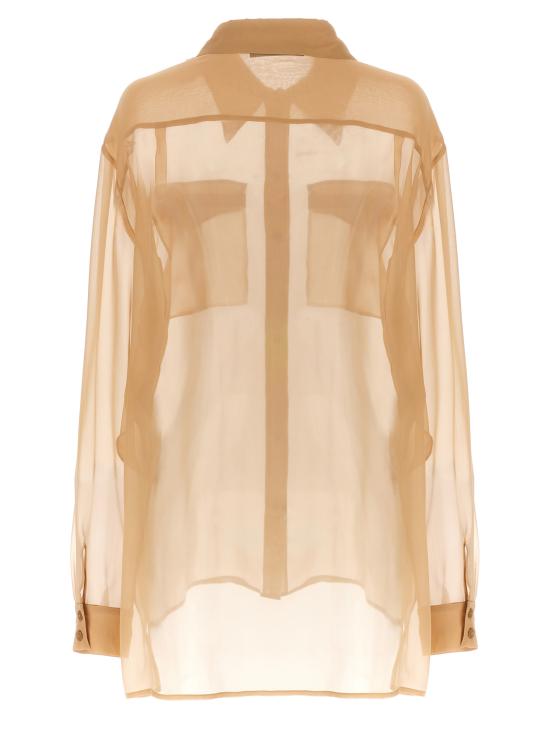  알베르타 페레티 블라우스 A021616140018 Beige - ALBERTA FERRETTI