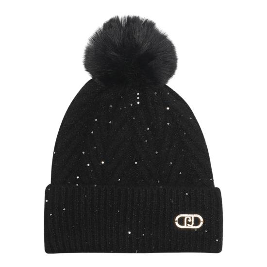 25FW 리우조 이어플랩 캡 2F5009M0300 22222 Black