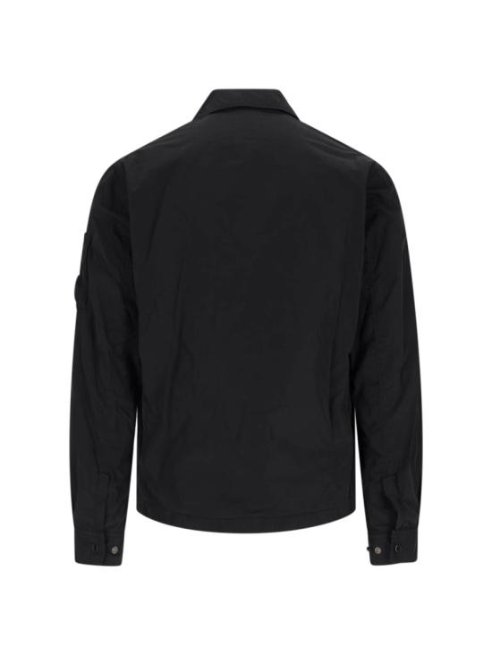 25FW 씨피 컴퍼니 크롬 R 렌즈 오버셔츠 19CMOS089A005904G999 Black - C.P. COMPANY