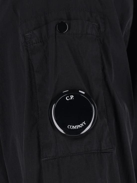 25FW 씨피 컴퍼니 크롬 R 렌즈 오버셔츠 19CMOS089A005904G999 Black - C.P. COMPANY