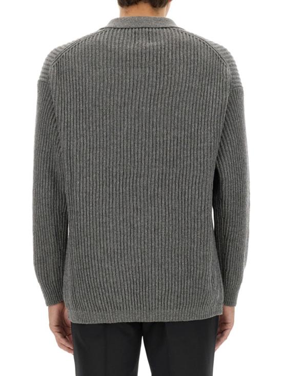  엠포리오 아르마니 스웨터 6D1MZ2 1MH3Z0630 Grey - EMPORIO ARMANI