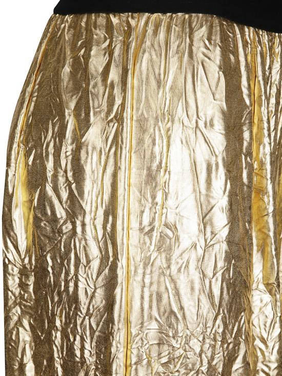 25FW 마리아 칼데라라 트레이닝/조거 팬츠 U369EK Gold - MARIA CALDERARA