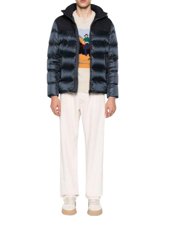  에르노 숏패딩 PI001094U Blue - HERNO