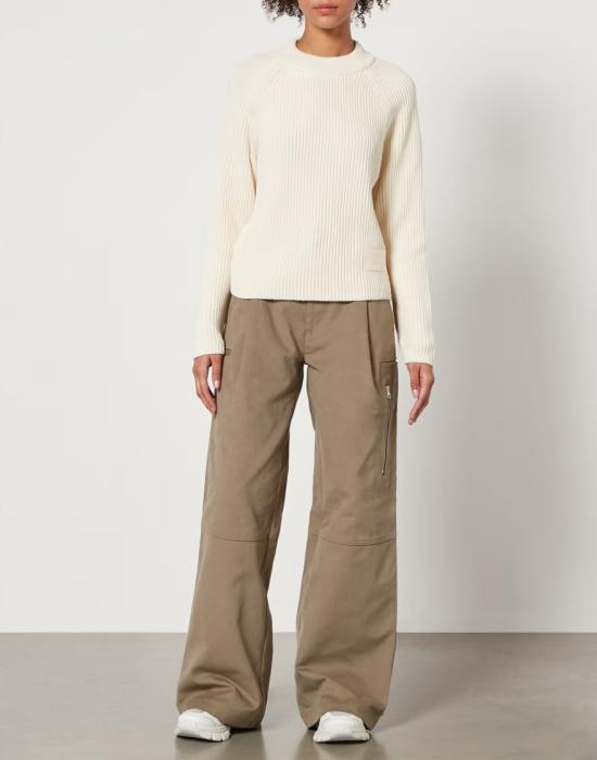  아미 스웨터 FKS024KN0031185 Neutrals - AMI