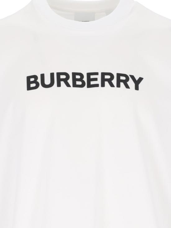 25SS 버버리 로고 반팔 티셔츠 8084234A1464 White - BURBERRY