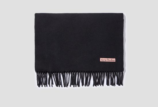 25FW 아크네 스튜디오 프린지 울 스카프 FN UX SCAR000218