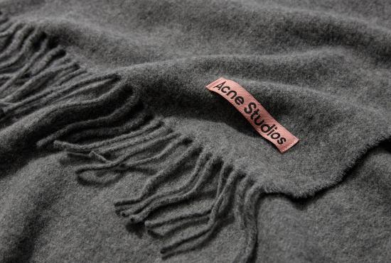 25FW 아크네 스튜디오 프린지 울 스카프 FN UX SCAR000218 - ACNE STUDIOS
