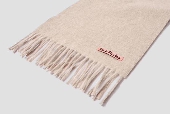 25FW 아크네 스튜디오 프린지 울 스카프 FN UX SCAR000219 - ACNE STUDIOS