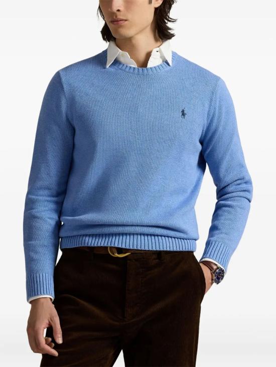 25FW 폴로 랄프로렌 스웨터 710810846 038 SOFT ROYAL HEATHER - POLO RALPH LAUREN