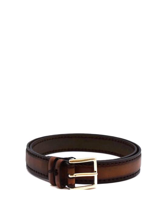  오르치아니 가죽 벨트 U07847 Brown