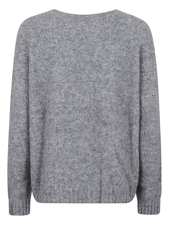 25FW 위켄드막스마라 GHIACCI 기아치 크루넥 스웨터 2525366151600 007 GRIGIO MELANGE - WEEKEND MAX MARA