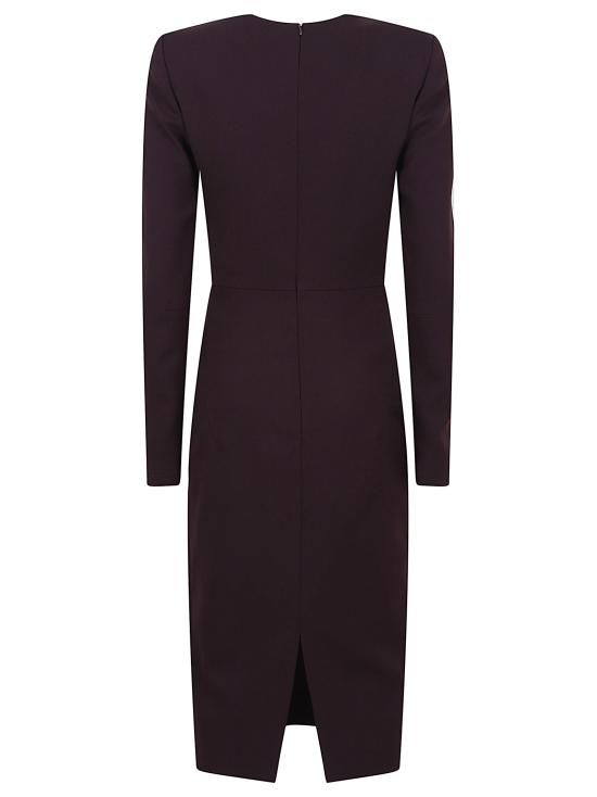 25FW 빅토리아 베컴 롱 원피스 1425WDR 005233B 8849 DEEP MAHOGANY - VICTORIA BECKHAM