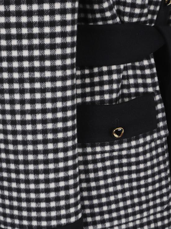 25FW 발렌티노 가라바니 케이프 BCA7S0 9F1 0AN AVORIO NERO - VALENTINO GARAVANI