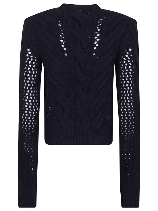 25FW 막스마라 스포츠막스 스웨터 2522366142600 002 PETROLIO - MAX MARA SPORTMAX FASHION