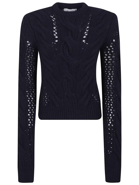 25FW 막스마라 스포츠막스 스웨터 2522366142600 002 PETROLIO