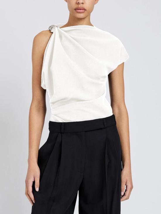 25FW 프로엔자슐러 탑 R2544025BY116100 White - PROENZA SCHOULER