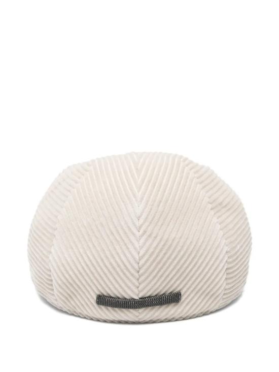 25FW 브루넬로 쿠치넬리 비니 MCAP90035C2430 White - BRUNELLO CUCINELLI