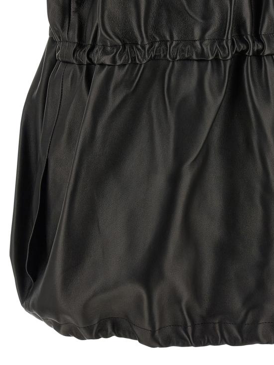 25FW 마그다뷰트림 가죽 자켓 117725BLACK Black - MAGDA BUTRYM