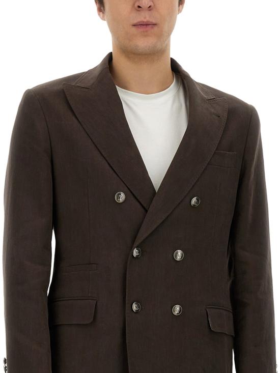 25SS 브루넬로 쿠치넬리 수트 세트 MW431LDPM2 C735 BROWN - BRUNELLO CUCINELLI