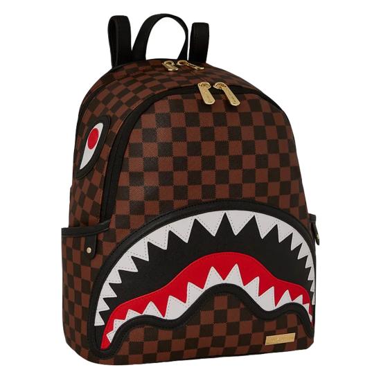 25FW 스프레이그라운드 백팩 B7833 SAWTOOTH SHARKS IN PARIS Brown - SPRAYGROUND