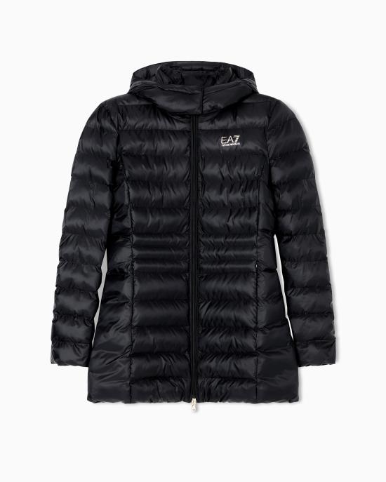 25FW 엠포리오 아르마니 패디드 나일론 후디드 피코트 7W000685 AF12475 UC001