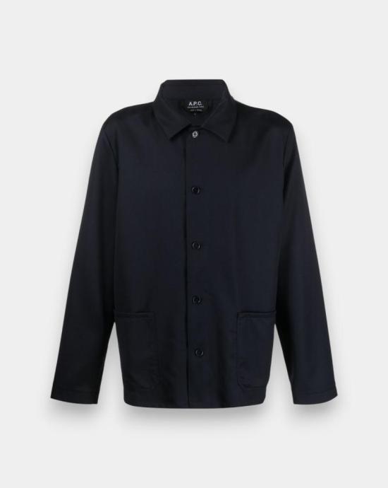 24FW 아페쎄 자켓 WOAPOH03053 IAK Blue