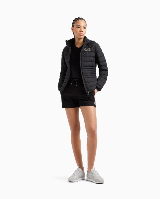 25FW 엠포리오 아르마니 숏패딩 8NTB23 TNF8Z 0200 Black - EMPORIO ARMANI