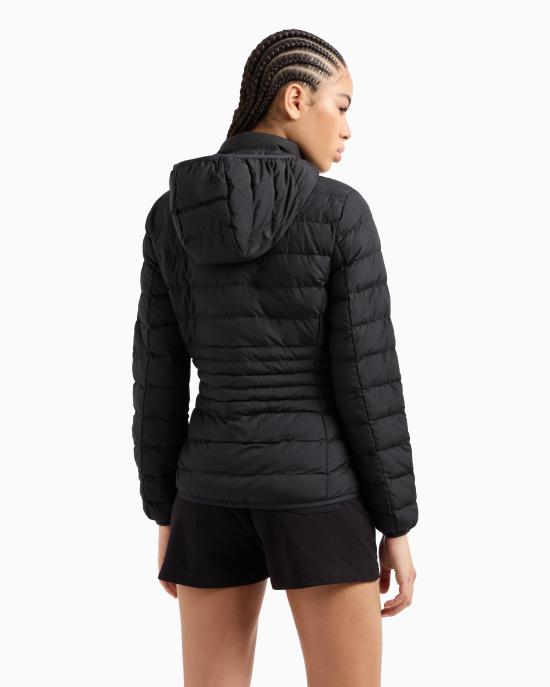 25FW 엠포리오 아르마니 숏패딩 8NTB23 TNF8Z 0200 Black - EMPORIO ARMANI