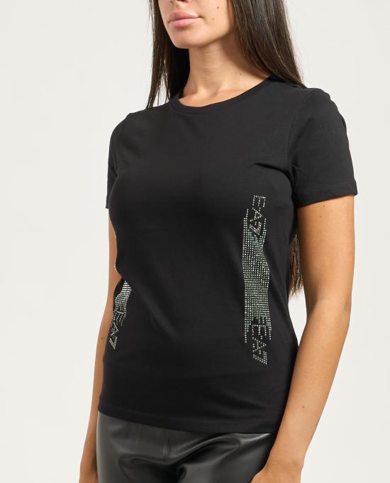 25FW 엠포리오 아르마니 반팔 티셔츠 7W000521 AF12503 UC001 Black - EMPORIO ARMANI