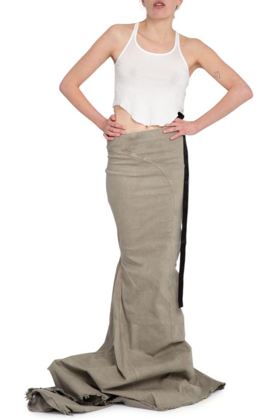  다크쉐도우 롱 스커트 DS01D1335 SCF 08 Beige - DRKSHDW