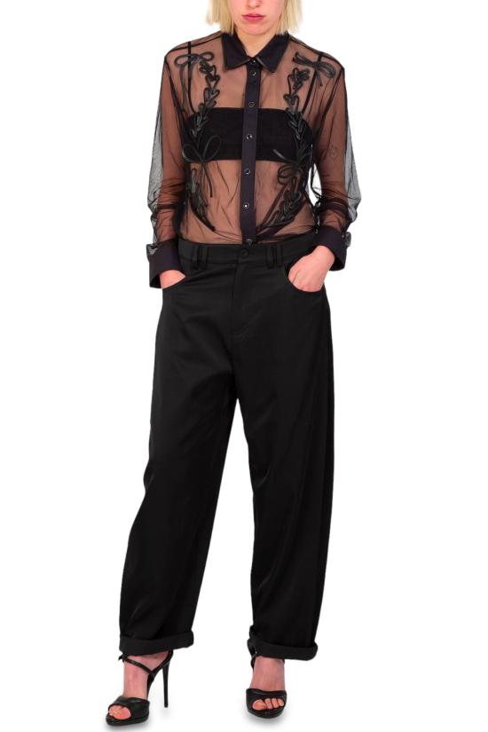  핑코 블라우스 103474 A1UW Z99 Black - PINKO