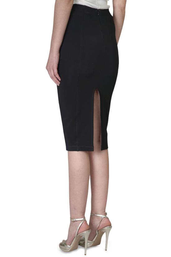  핑코 미디 스커트 100926 A041 Z99 Black - PINKO