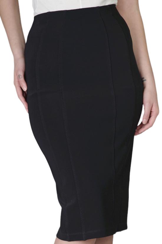  핑코 미디 스커트 100926 A041 Z99 Black - PINKO