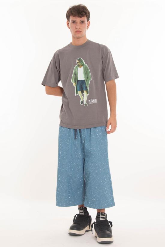 25SS 플레셔스 탑 P25SU058 CHARCOAL Grey - PLEASURES